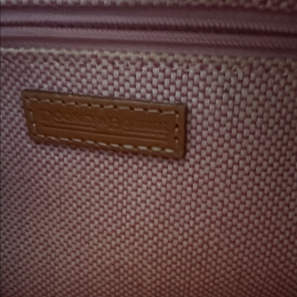 Dooney Red Nylon Sac Style Red Shoulder Bag Women's EUC - Picture 6 of 8